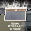[Selección Premium] Ventilador de Escape para Coche Alimentado por Energía Solar con Interfaz USB, Ventilador de Coche, Circulador de Aire para Interiores de Coche en Verano