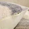 Fabricante de fundas de almohada de felpa rizada, fundas de almohada de pelo de conejo de colores, serie de colores dopamina, fundas de almohada de otoño e invierno al por mayor