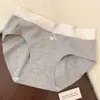 Ropa interior de algodón puro antibacteriana de 10 A de longitud extendida para mujer, Panties de algodón transpirables sin costuras cómodos empalmados para mujer