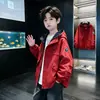 Ropa para niños, ropa de abrigo de otoño para niños, nueva colección otoño/primavera 2026, para niños mayores, estilo ropa de trabajo, chaqueta de otoño elegante para niños