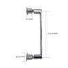 Suministro Directo de Fábrica K220 Aleación de Zinc Distancia Agujeros de Montaje 200mm Manija Accesorios de Baño Accesorios para Sala de Ducha Venta al por Mayor