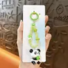 Cadena de Cuentas Llavero Colgante Mascota Panda Lindo Dibujo Animado Colgante para Coche Bolsa Pareja Estudiante Regalo Pequeño Venta al por Mayor