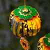 Linterna de Caqui del Festival de Medio Otoño 2026 Nuevo Estilo Estilo Antiguo Linterna de Flor Luminosa de Mano para Niños Adorno Colgante de Planta Verde Árbol