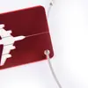 Ventas Directas de Fábrica Etiquetas de Equipaje de Aleación de Aluminio Creativas Etiquetas de Equipaje de Avión Etiquetas de Maleta Etiquetas Colgantes para Equipaje