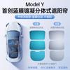 Adecuado para parasol de techo solar Tesla versión nueva modelo 3 accesorios de parasol para techo de coche Y2025 nuevo