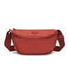 Jielanshi Nova Bolsa Transversal Versátil 2026 para Mulheres, Bolsa de Nylon da Moda de Nicho de Grande Capacidade, Bolsa Compacta de Ombro Estilo Bolinho