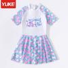 Traje de baño para niños Niña Niños grandes 2023 Nuevo Falda de una pieza Protector solar Secado rápido Traje de baño de bebé Traje de baño para niñas