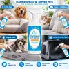 KineShineX Removedor de Odores de Pet Doméstico Spray Seguro para Múltiplas Superfícies Remoção de Manchas de Urina de Pet e Desodorizante