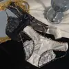 Braguitas Dx Spicy Girl con Forma de Campana, Sexy Estampado de Leopardo y Encaje, Pura Deseo, Huecas, Transpirables, para Glúteos Hermosos, Estilo Delgado, Braguitas de Cintura Media para Mujer