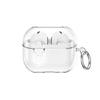 Para Samsung Buds3pro Case Galaxy Buds 3 Transparente Trava Fone de Ouvido Case Buds3 Capa Protetora