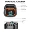 Altavoz Bluetooth Portátil para Exteriores y Escritorio Sing-E de 4 pulgadas con Luces LED Soporta Función de Radio FM