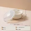 Nuevo Horno de Microondas Set Especial Tazón Taza Palillos Tenedor Cuchara Vajilla Infantil para Estudiantes Juego de Tres Piezas Mayoreo