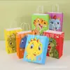Set de Vajilla de Fiesta de Cumpleaños Infantil de Dinosaurios de Dibujos Animados Platos y Vasos de Papel Desechables Accesorios Decoración de Escena Suministros