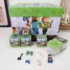 Nuevo Juego de Caja Misteriosa de Bloques de Construcción DIY de Minecraft Figura Minifigura Pixelada Adorno Educativo Bloques de Construcción Caja Misteriosa