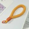 Nuevo Cordón Corto Creativo Colorido de Felpa para Teléfono Móvil, Moda de Muñeca con Hebilla Sencilla, Llavero, Cuerda Anti-Caída, Venta al por Mayor, Personalidad