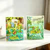 Bolsas de Regalo para Fiesta Temática de Rana de Dibujos Animados Estampado de Animales Lindos Bolsas Tote para Dulces y Snacks de Cumpleaños Infantil