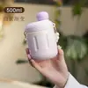Nueva taza aislante mini para niñas, taza de agua portátil para niños, taza antigolpes, taza portátil conveniente, regalo con logo