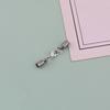 Hebilla de peso para conexión de doble cabeza hebilla de cuerda de cuero hebilla de cubo pulsera collar diy accesorios de material para joyería hecha a mano cabeza de cuerda