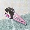 Merchandise de Estrella del Anime Inuyasha Clips para el Cabello de Acrílico Pasadores Accesorios para el Cabello Artículos de Apoyo para Conciertos Merchandise Personalizado
