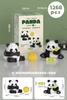 [Envío Gratis] Bloques de Construcción Panda Hua Hua Juguetes de Ensamblaje de Partículas Micro Ornamentos Educativos Regalos para Niños y Niñas