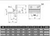 Accesorios para perfiles de aluminio ángulo de conexión de 45 grados/90 grados/135 grados código de ángulo conector empotrado reforzado código de ángulo fabricantes mayoristas