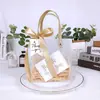 Bolsa de Regalo para Festival Souvenir Guardería Regalo de Cumpleaños para Niños Ceremonia de Apertura Bolsa de Tote Transparente para Boda