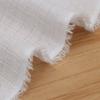 Manta de gasa de fibra de algodón de bambú para bebé, toalla de baño, manta envolvente, tela para ropa, cuadros de fibra de bambú, gasa de doble capa