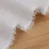 Gasa de fibra de bambú gasa de doble capa de fibra de bambú manta para bebé mameluco tela de gasa ropa gasa de fibra de bambú