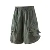 Shorts de Trabajo Retro Americanos Nuevos de Verano 2026 para Hombre, Corte Holgado, Talla Grande, Pantalones Casuales de Cinco Puntos, Pantalones de Longitud Media de Marca de Moda