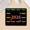 Calendário 2026 Transfronteiriço Inglês Personalizado Ano do Cavalo Ip Computador Caderno Escritório Jogo Tapete de Mesa Antiderrapante