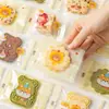Sacos para Embalagem de Biscoitos Floco de Neve, Selados na Máquina para Toffee 2026 Transparentes para Assar Doces Finos Biscoitos, Embalados Individualmente
