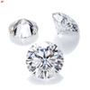 Cinto de broca Moissanite Wuzhou redondo de 3 mm a 12 mm com oito corações e oito flechas, cor D,EF, VVS, branco, certificado