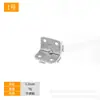 Accesorios de herrajes de conexión de acero inoxidable película de partición de inodoro ángulo de hierro ángulo recto soporte fijo grueso mueble