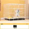Gaiola de cachorro de pelúcia para cães pequenos e médios, gaiola dobrável para cachorro de interior, casinha de cachorro pequena para Maltês, Bichon, Spitz Alemão, adequada para uso em carro