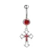 Piercing de Umbigo de Aço Inoxidável Transfronteiriço Morcego Aranha Halloween Estilo Escuro Piercing de Umbigo Joia Piercing Sexy da Moda