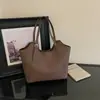 Bolso de axila de color liso y gran capacidad, nueva colección otoño 2026, bolso tote moderno y casual, bolso de hombro simple