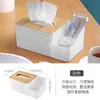 Caixa de lenços de papel, caixa de papel, casa, moderna, sala de estar, restaurante, simples, criativo, controle remoto, caixa de armazenamento com divisória, caixa de armazenamento