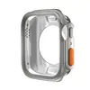 Aplicable a Apple Watch S11 46mm Funda Protectora Ultra a Prueba de Caídas de TPU Redonda Hueca Transformación Instantánea