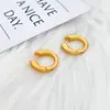 Nuevos Pendientes de Aro Mate, Nuevo Estilo Popular, Diseño de Nicho, Pendientes Circulares de Lujo Ligero de Gama Alta para Mujer