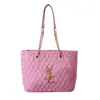 Bolsos Grandes de Capacidad Personalizados para Mujer, Bolsos Pequeños Versátiles con Textura Estilo Chanel para el Día a Día, Bolsos Tote Casuales Acolchados para Hombro