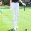 Ttygj Roupas de Golfe Primavera e Verão Calças Femininas Leves Cintura Média Slim Roupa Esportiva Calças Casuais