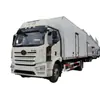 Fabricante de Camiones Refrigerados Camión Refrigerado Unidad de Refrigeración Camión Congelador Jiefang 9.6m para Transporte de Cadena de Frío Fría Camión Aislado Mar