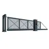 Acero Galvanizado Puerta Colgante Corredera Puerta Corredera Patio Fábrica Puerta de Inducción Puerta Telescópica Eléctrica Fabricante Puerta de Aleación de Aluminio