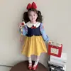 Vestido de Niña Primavera y Otoño 2026 Estilo Nuevo Moda de Primavera para Niños Vestido de Princesa a la Moda Vestido de Manga Larga para Niña Pequeña Bebé