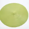 Jogos Americanos Transfronteiriços Cor Sólida Estilo Nórdico Redondo Simples Tecido Isolante Térmico Utensílios de Mesa Japoneses Tapete de Mesa Antiderrapante