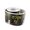 Rollos de pegatinas PET personalizados, permanentes e impermeables, adecuados para velas artesanales y etiquetas de empaque para mascotas