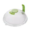 Tapa Antisalpicaduras para Horno de Microondas, Tapa de Calentamiento Resistente a Altas Temperaturas y Aceite, Artefacto para Platos Calientes, Tapa Especial para Horno de Microondas, Alta Transparencia, Grado Alimenticio