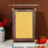 Porta-Cartão para Caligrafia em Microfibra com Cantos Arredondados, Moldura Plástica para Caligrafia, Moldura de Montagem, Moldura de Exibição, Atacado