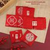 Envelope vermelho quadrado especial para casamento para pegar parentes tamanho pequeno lucro é um casamento engraçado criativo personalizado bloqueando a porta para jogar envelopes vermelhos