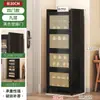 Gabinete para Zapatos de Entrada de Bambú para el Hogar Zapatero Simple de Múltiples Niveles Ahorrador de Espacio Gabinete de Almacenamiento para Pasillo Exterior de Casa de Alquiler